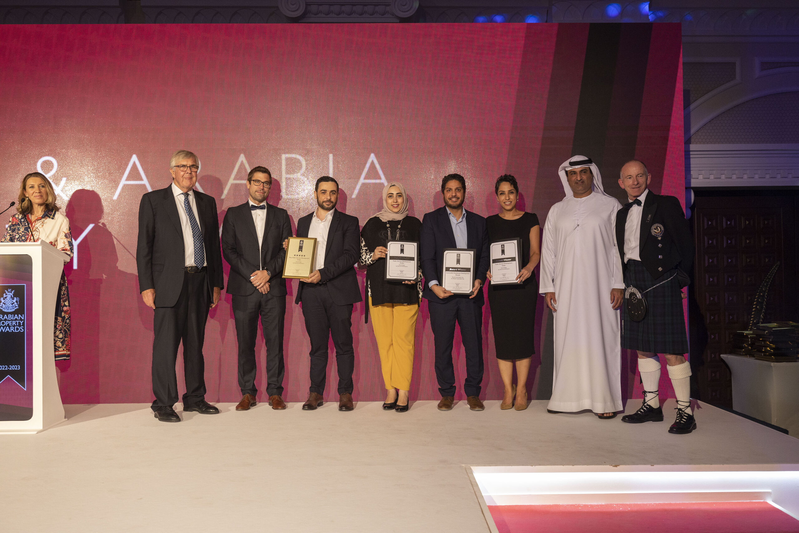 Sanad Village win best ‘Public Service Development’ in Dubai at Arabian Property Awards