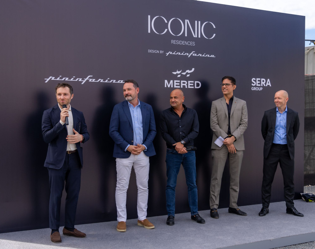 MERED begins main construction for ICONIC Residences Design by Pininfarina